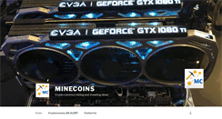 Desktop Screenshot of minecoins.net